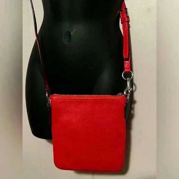 Coach Coral Mini Rowan File Crossbody Purse / Bag with Cert. of Authenticity - Picture 8 of 11